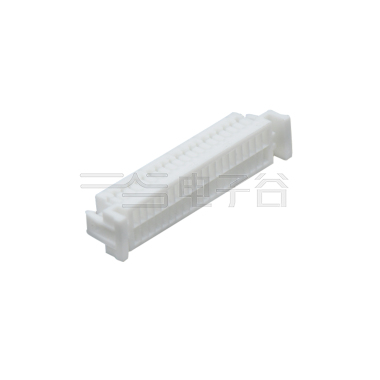 Pitch 1.00mm 双排带扣Housing 2×20Pin 本色 HF