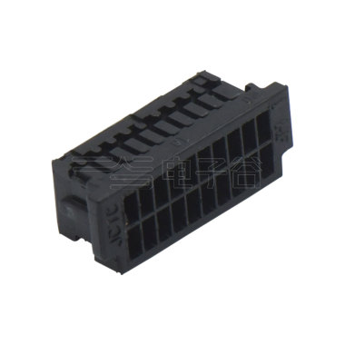 Pitch 1.00mm 双排Housing 2×10Pin 黑色 HF