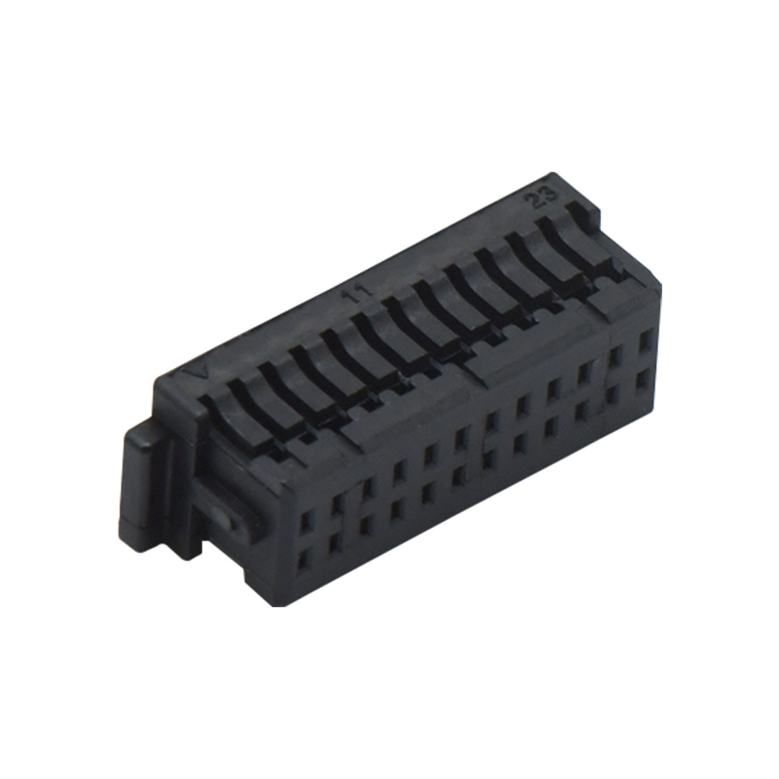Pitch 1.00mm 双排Housing 2×12Pin 黑色 HF