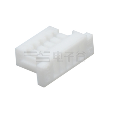 Pitch 1.00mm 单排Housing 5Pin 本色 HF