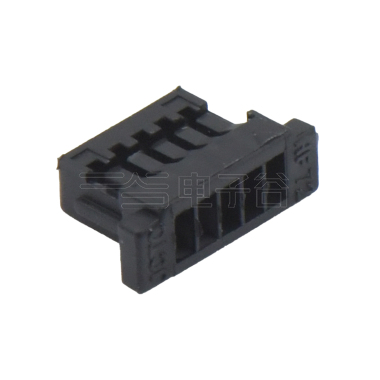 Pitch 1.00mm 单排Housing 5Pin 黑色 HF