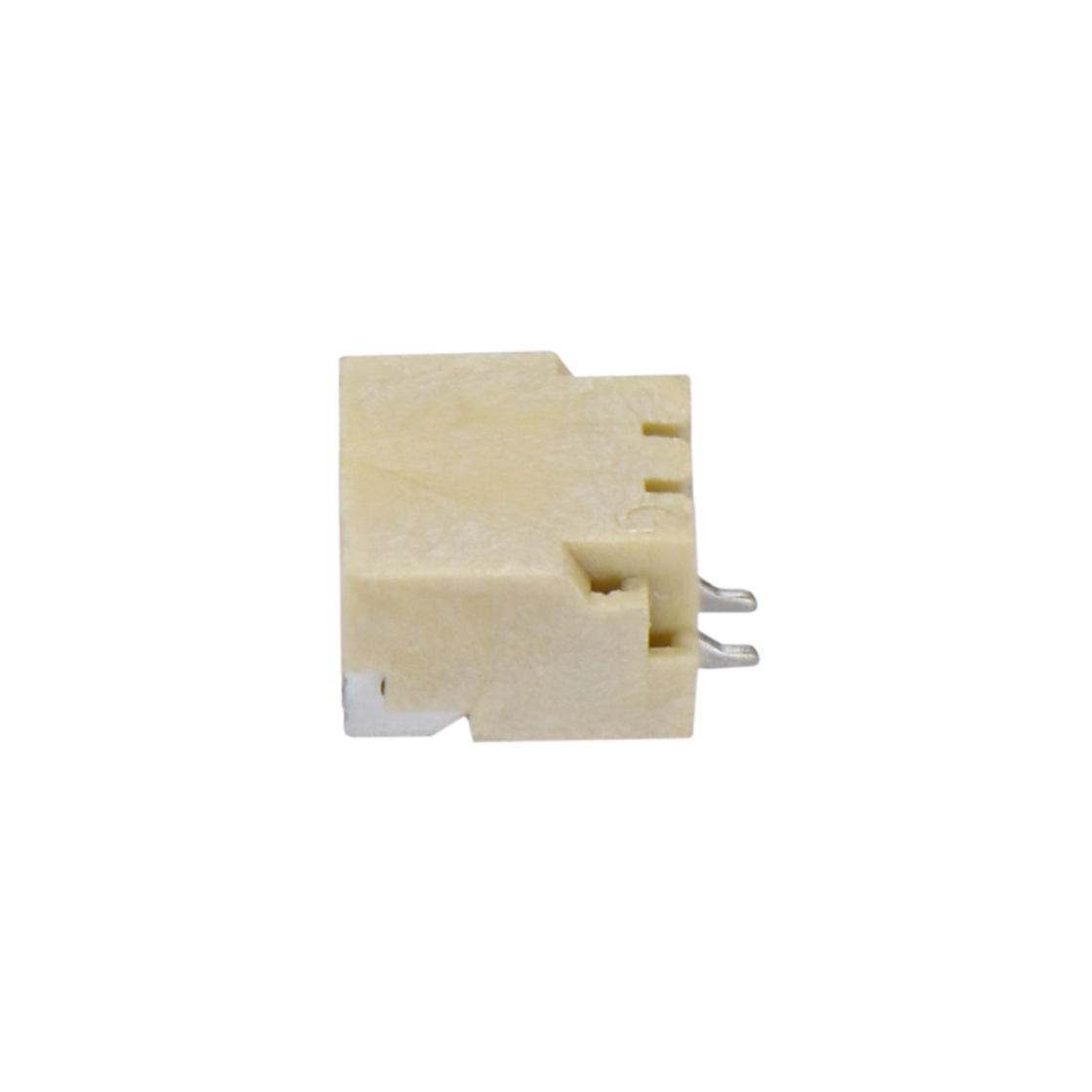 Pitch 1.00mm 90° 卧式单排SMT型 Wafer(不带凸包） 2Pin 本色 HF