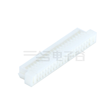 Pitch 1.00mm 双排Housing防呆加强型 2×20Pin PA66 本色 HF