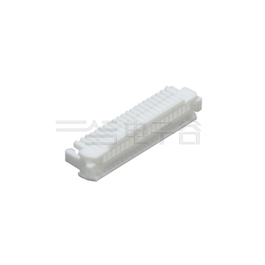 Pitch 1.00mm 双排 带扣Housing 2×20Pin PA66 本色 HF