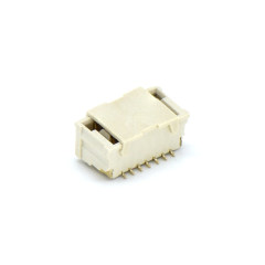 Pitch 1.00mm 直立式180°双排带扣SMT型Wafer
