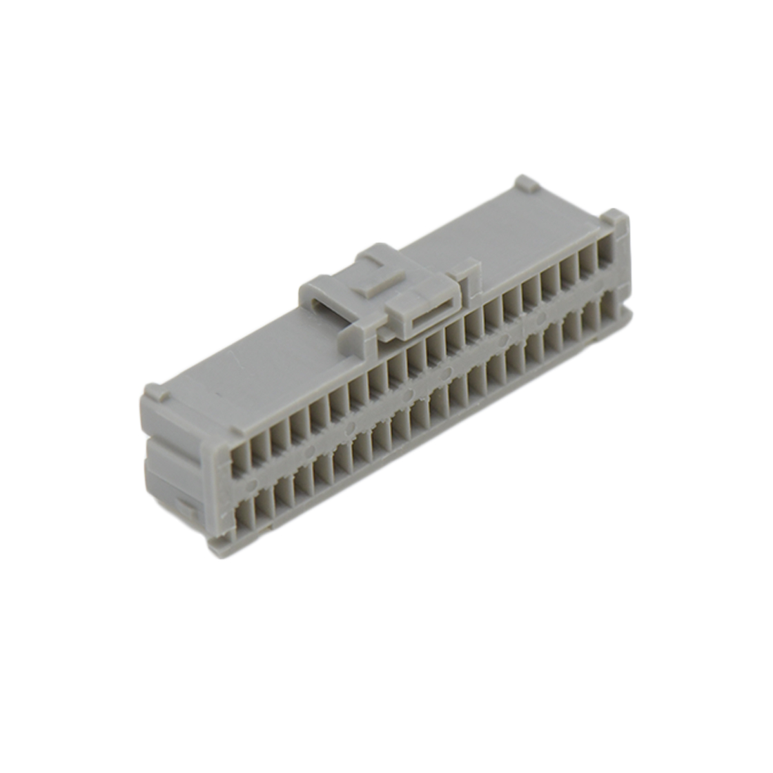 Pitch 1.00mm 双排 带扣Housing 灰色