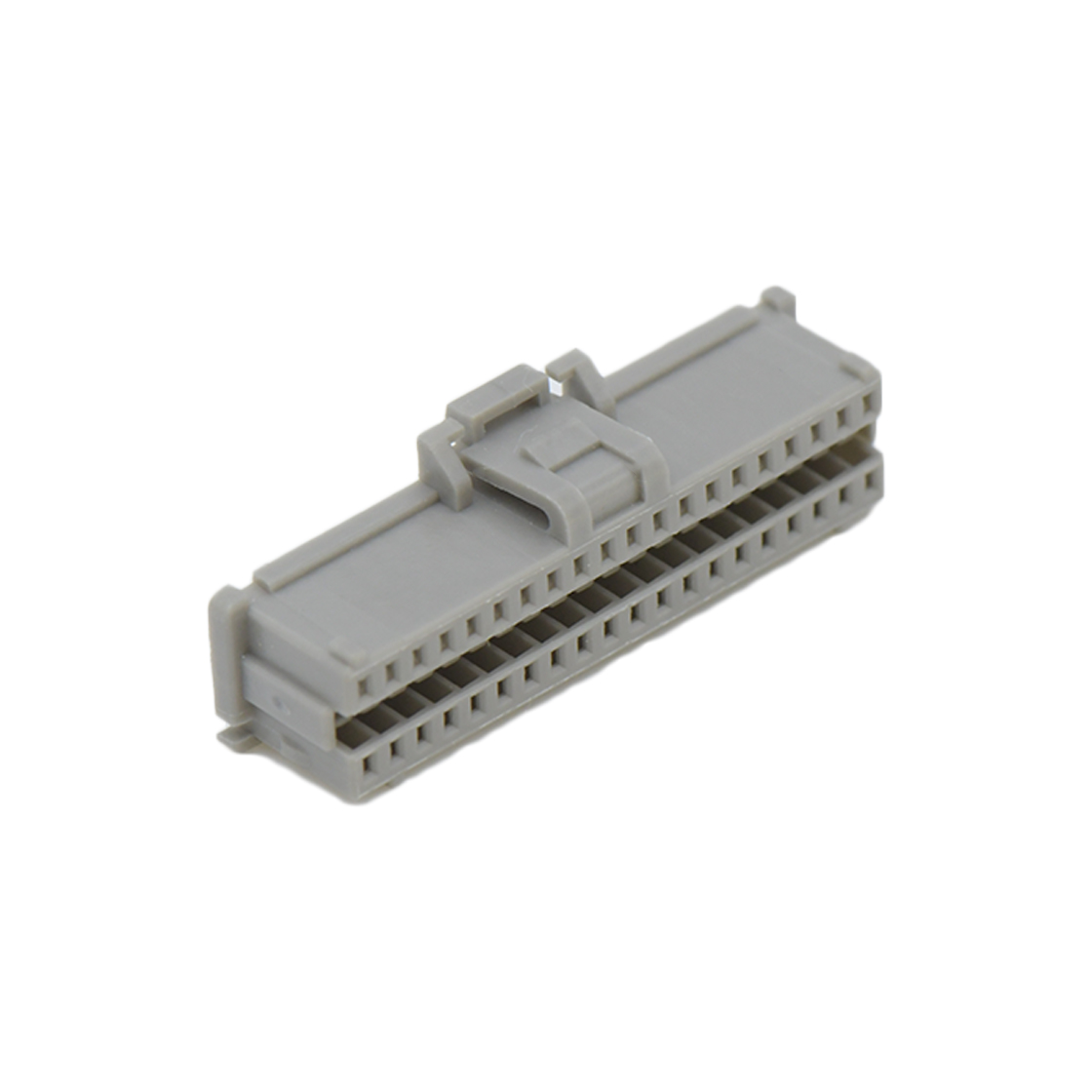 Pitch 1.00mm 双排 带扣Housing 2×20Pin 灰色