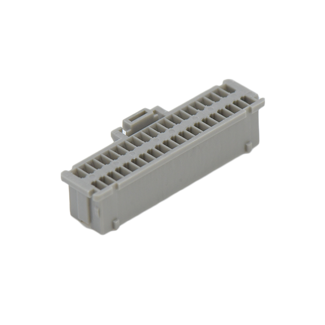 Pitch 1.00mm 双排 带扣Housing 2×20Pin 灰色