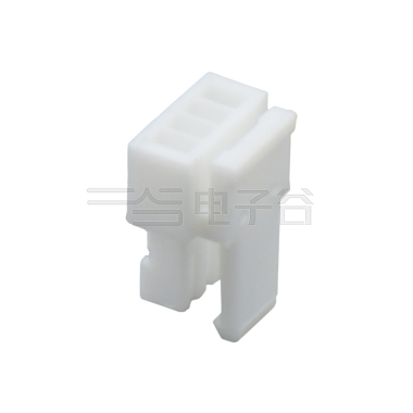 Pitch 1.00mm 单排 背面带扣 Housing 4Pin 本色 HF