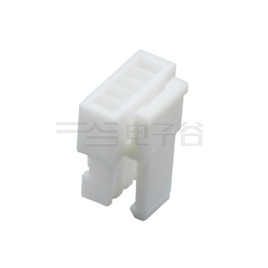 Pitch 1.00mm 单排 背面带扣 Housing 5Pin 本色 HF