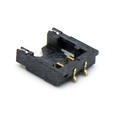1.20 2P WAFER 2PIN 黄铜/镀全金1u" HF