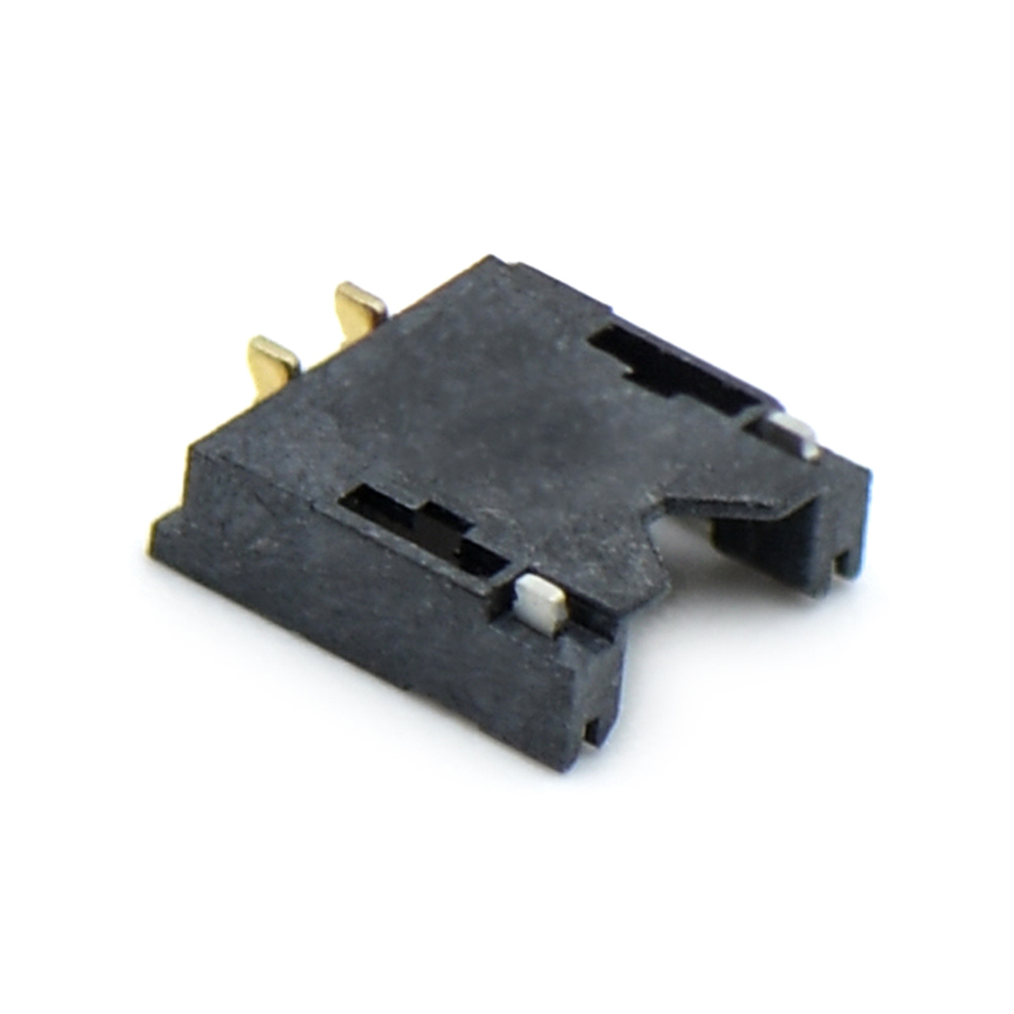 1.20 2P WAFER 2PIN 黄铜/镀全金1u" HF