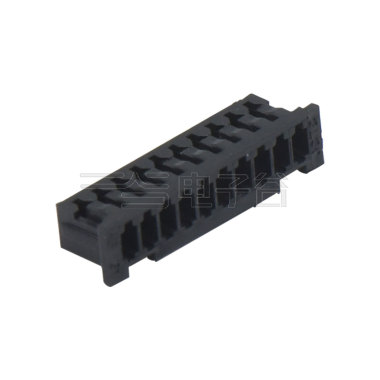 Pitch 1.25mm Housing 带凸点 10Pin 黑色 HF