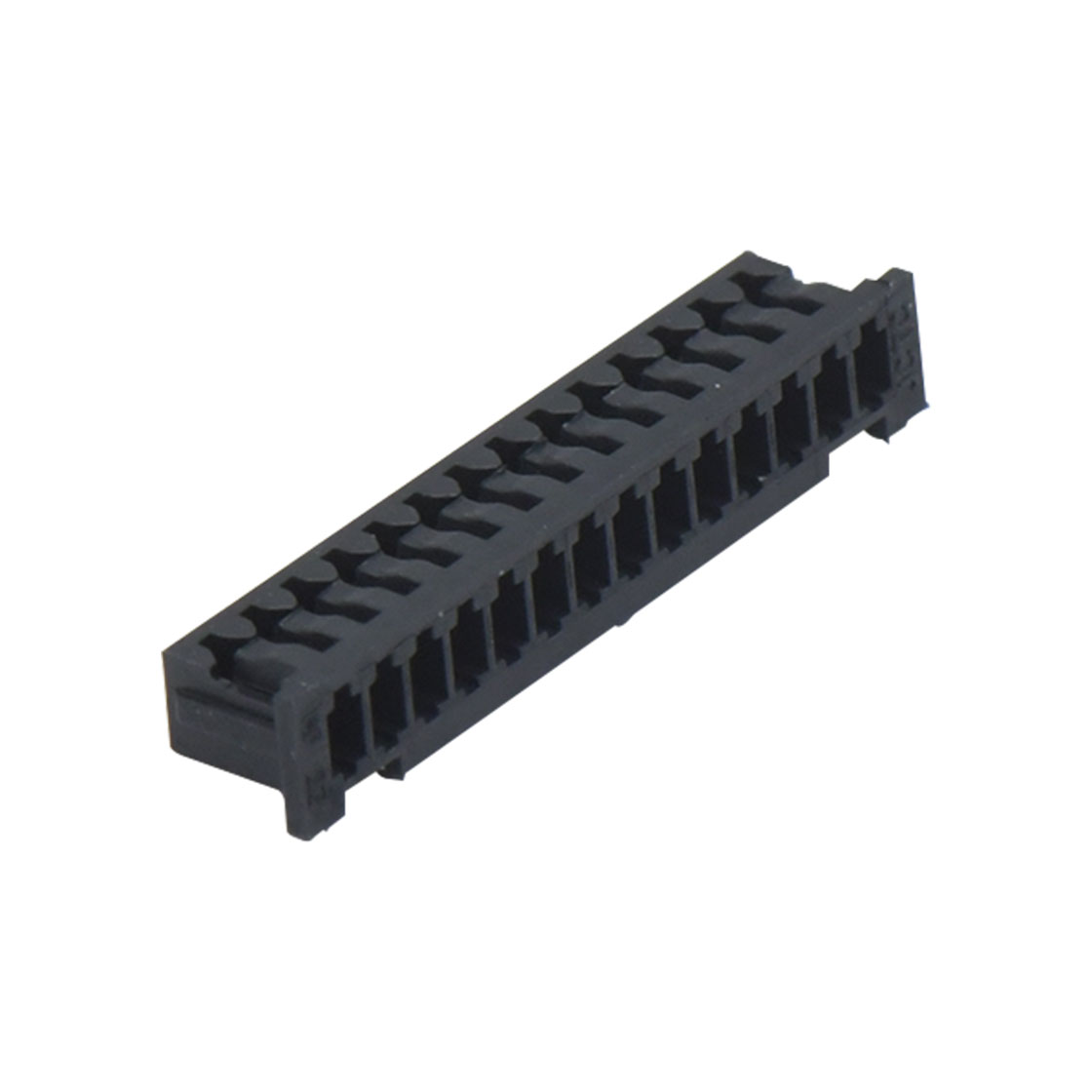 Pitch 1.25mm Housing 带凸点 14Pin 黑色 HF