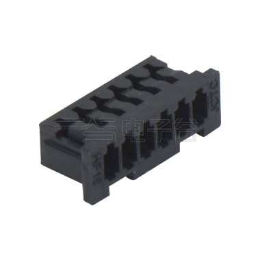 Pitch 1.25mm Housing 带凸点 6Pin 黑色 HF
