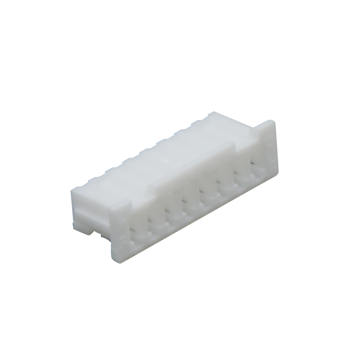 Pitch 1.25mm Housing 带凸点 8Pin 本色 HF