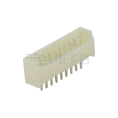 Pitch 1.25mm 直立式 DIP型 Wafer 10Pin 本色