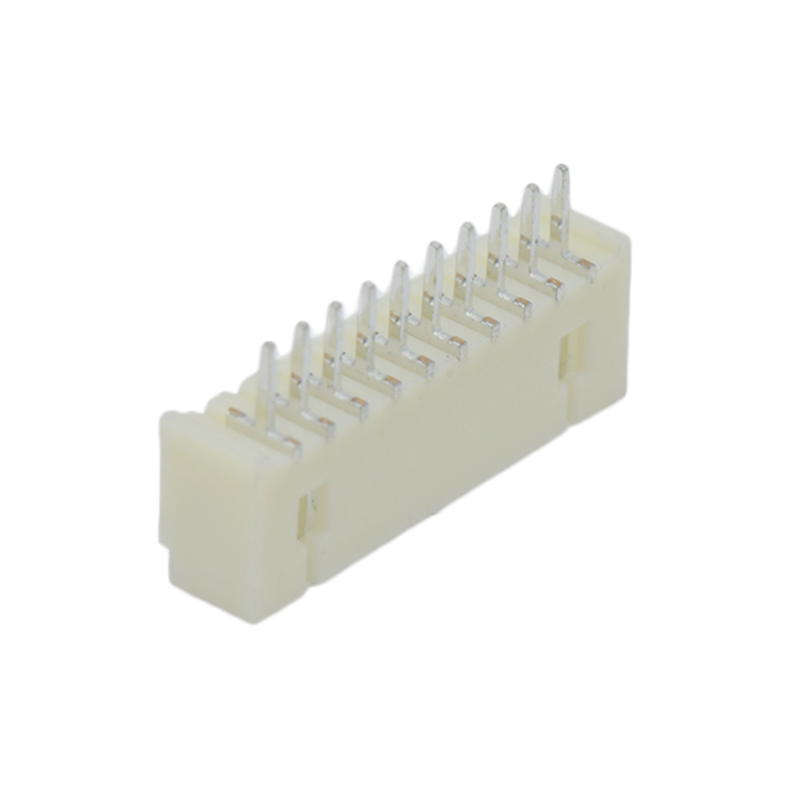 Pitch 1.25mm 直立式 DIP型 Wafer 10Pin 本色