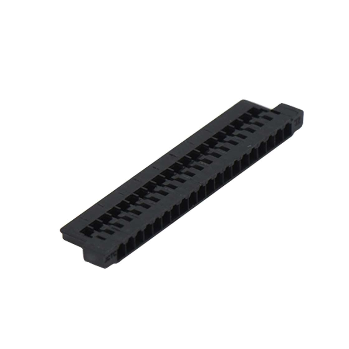 Pitch 1.25mm 单排带卡点主体 20pin 黑色 HF