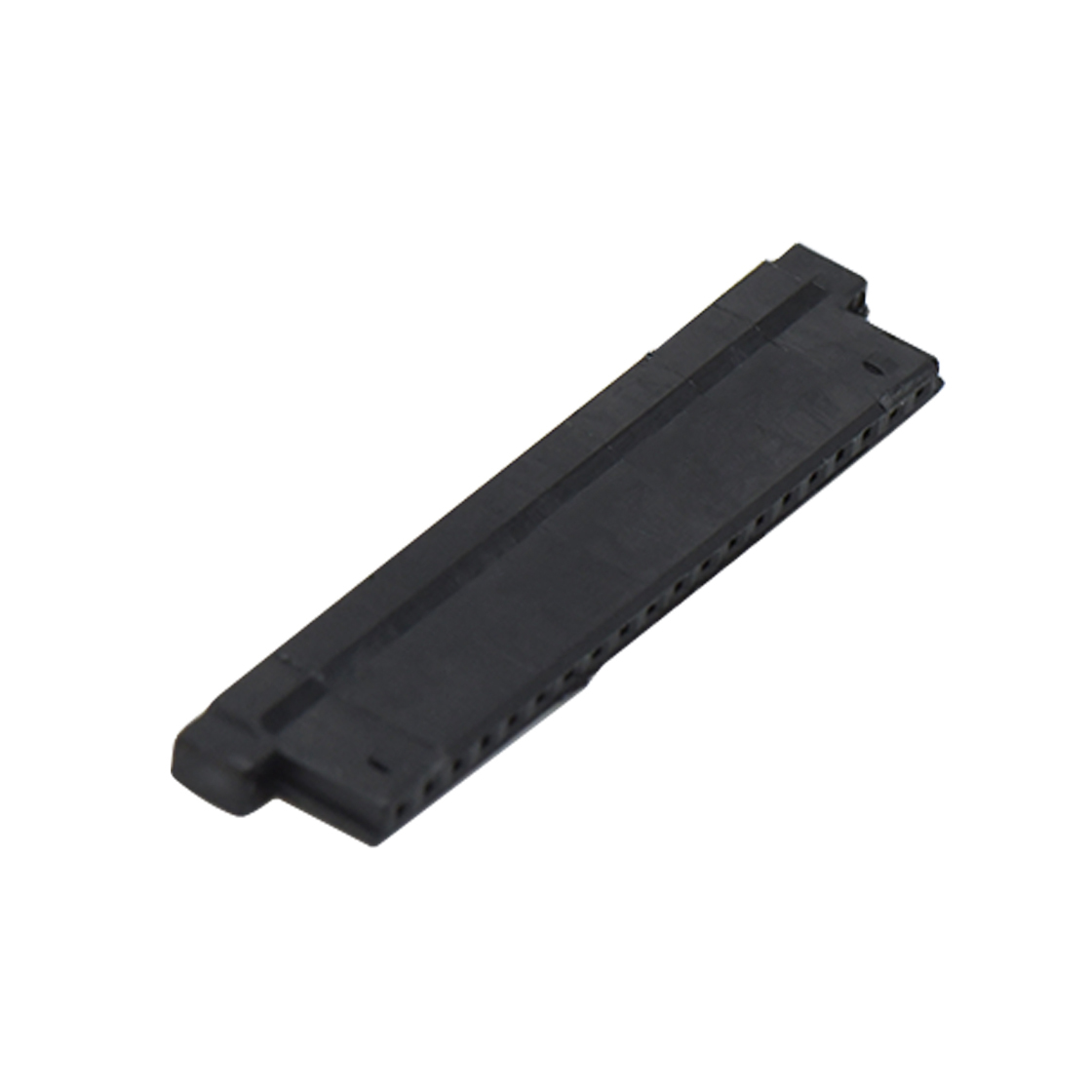 Pitch 1.25mm 单排带卡点主体 20pin 黑色 HF