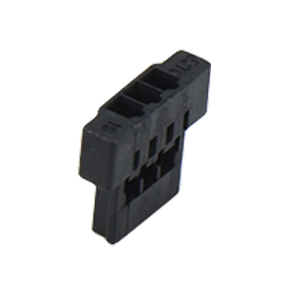Pitch 1.25mm 单排带卡点主体 3pin 黑色 HF