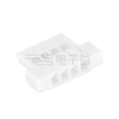Pitch 1.25mm 单排带双卡点主体 4pin 本色 HF