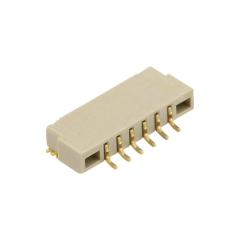 Pitch 1.25mm 卧式 带双卡点 SMT型Wafer
