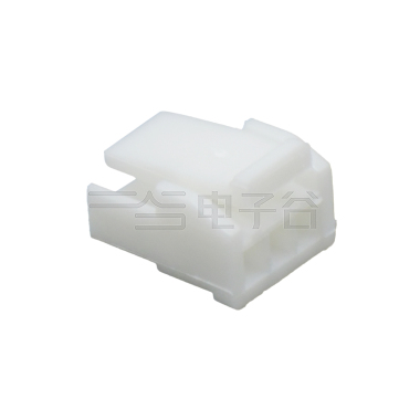 Pitch 1.25mm 单排带锁扣Housing 3Pin 本色 HF