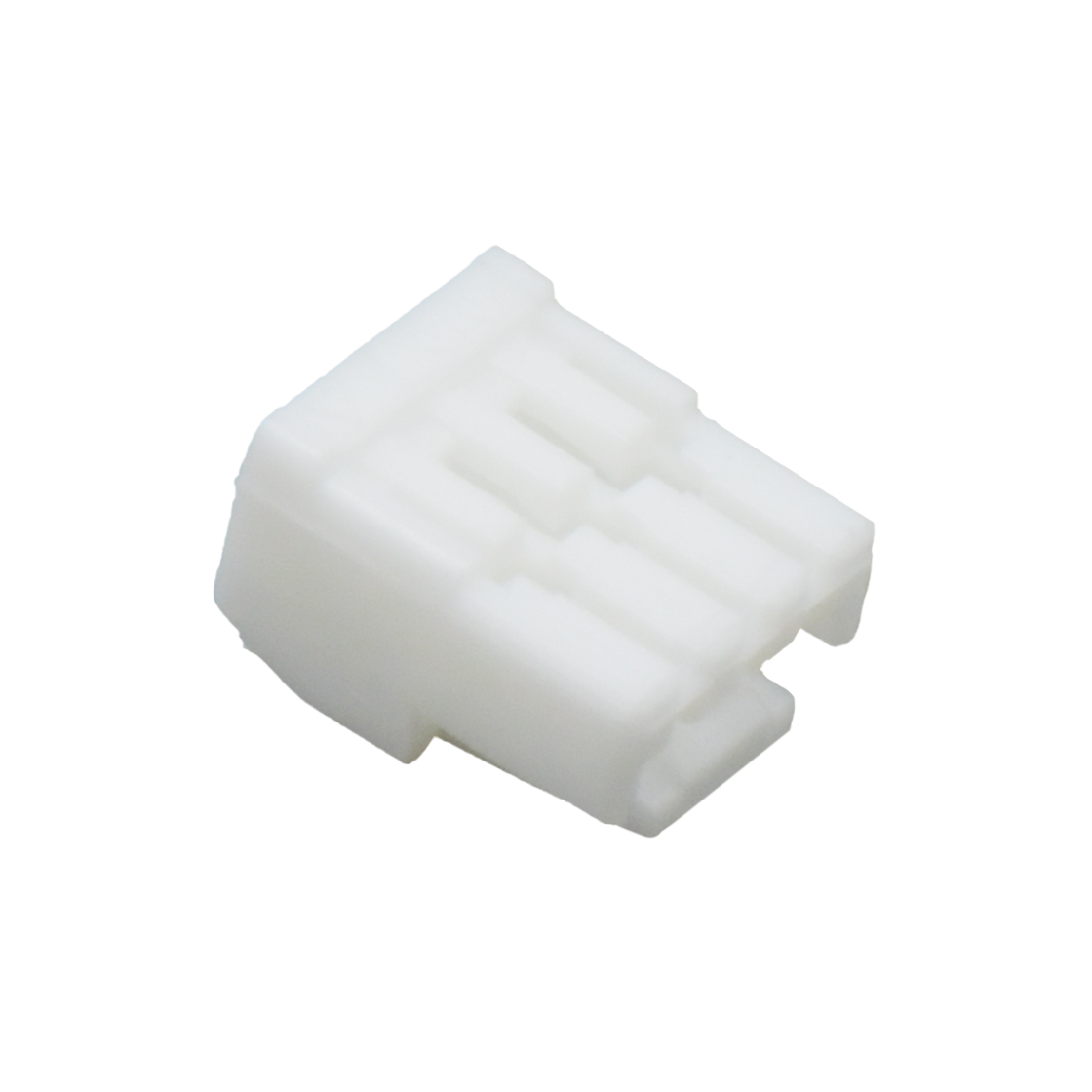 Pitch 1.25mm 单排带锁扣Housing 3Pin 本色 HF