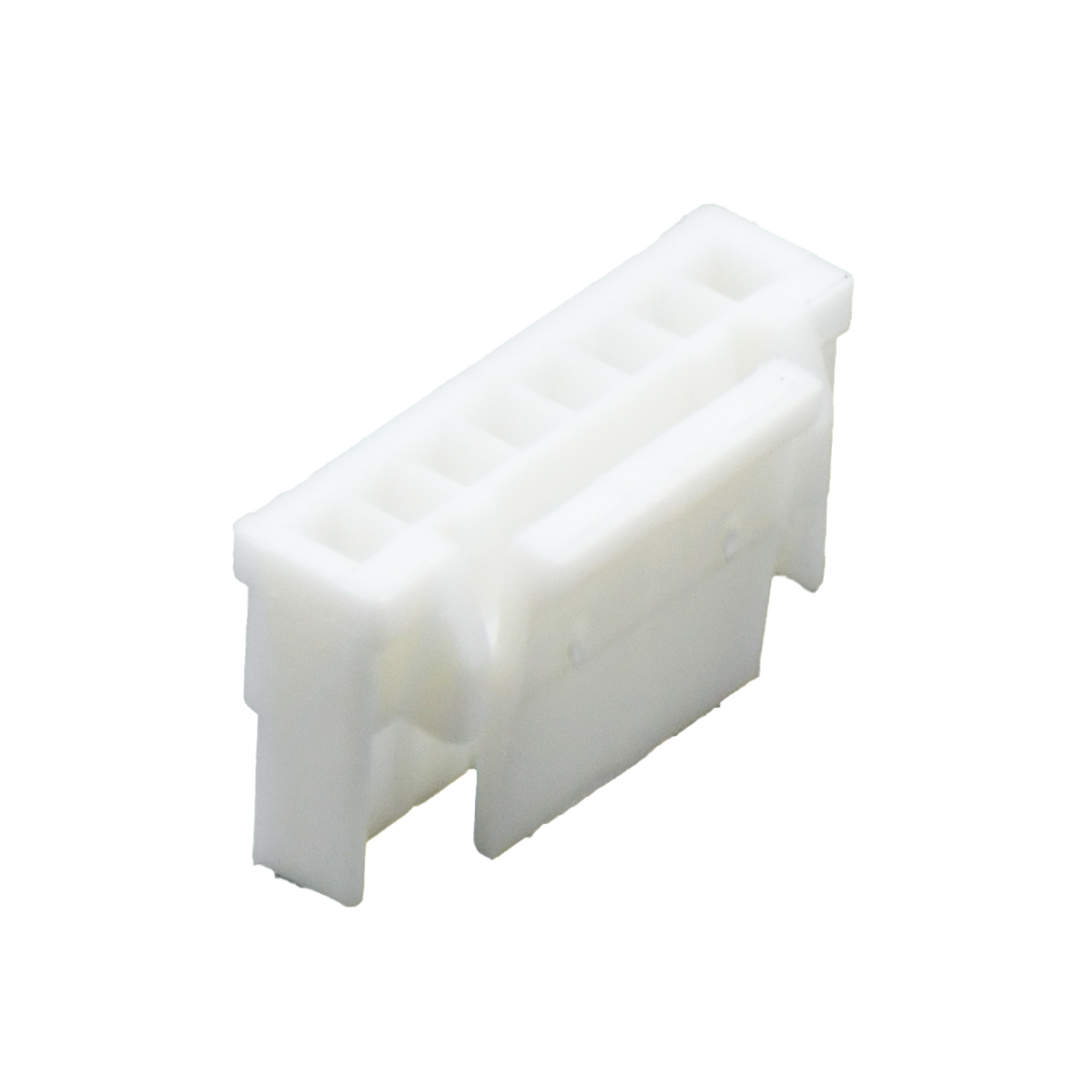 Pitch 1.25mm 单排带锁扣Housing 8Pin 本色 HF