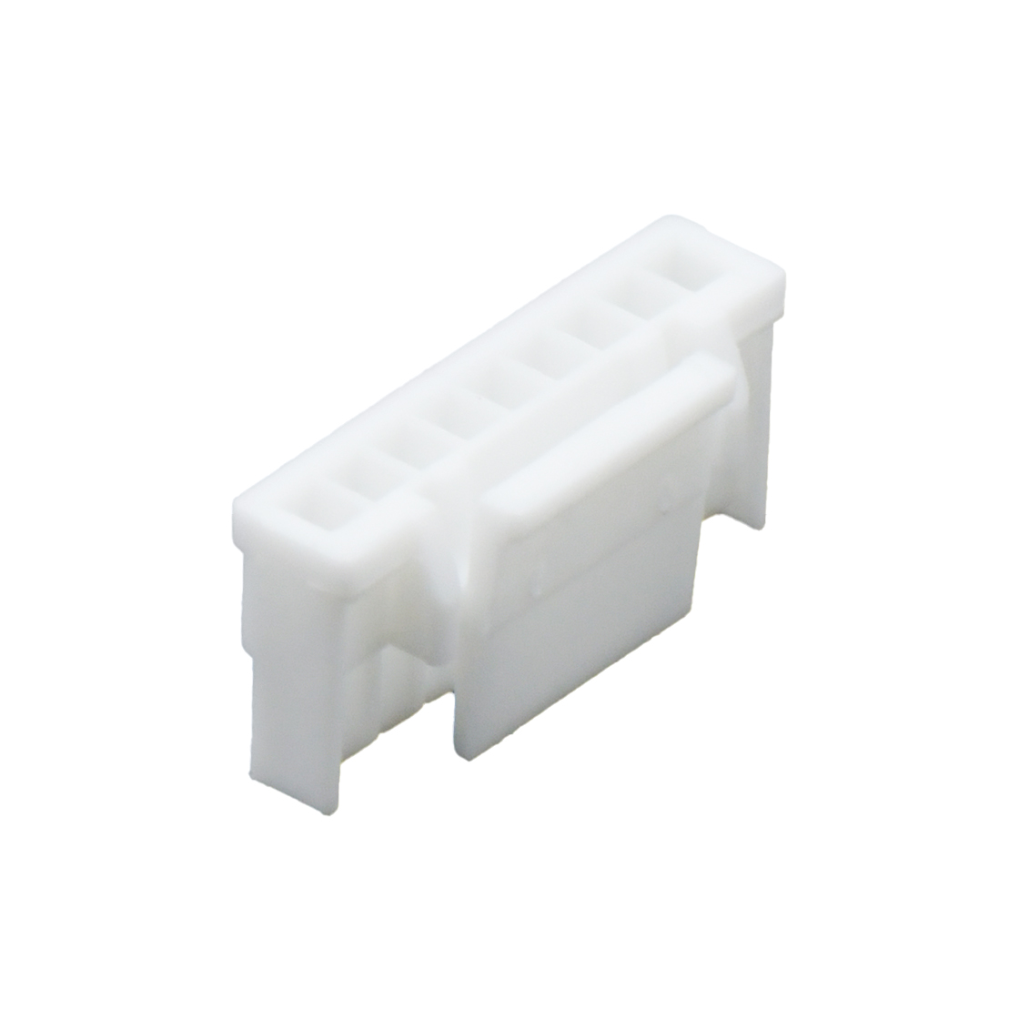 Pitch 1.25mm 单排带锁扣Housing 9Pin 本色 HF