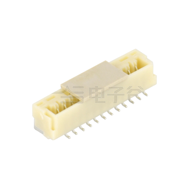 Pitch 1.25mm 单排SMT型 带锁扣镀亮锡 Wafer 12Pin 本色