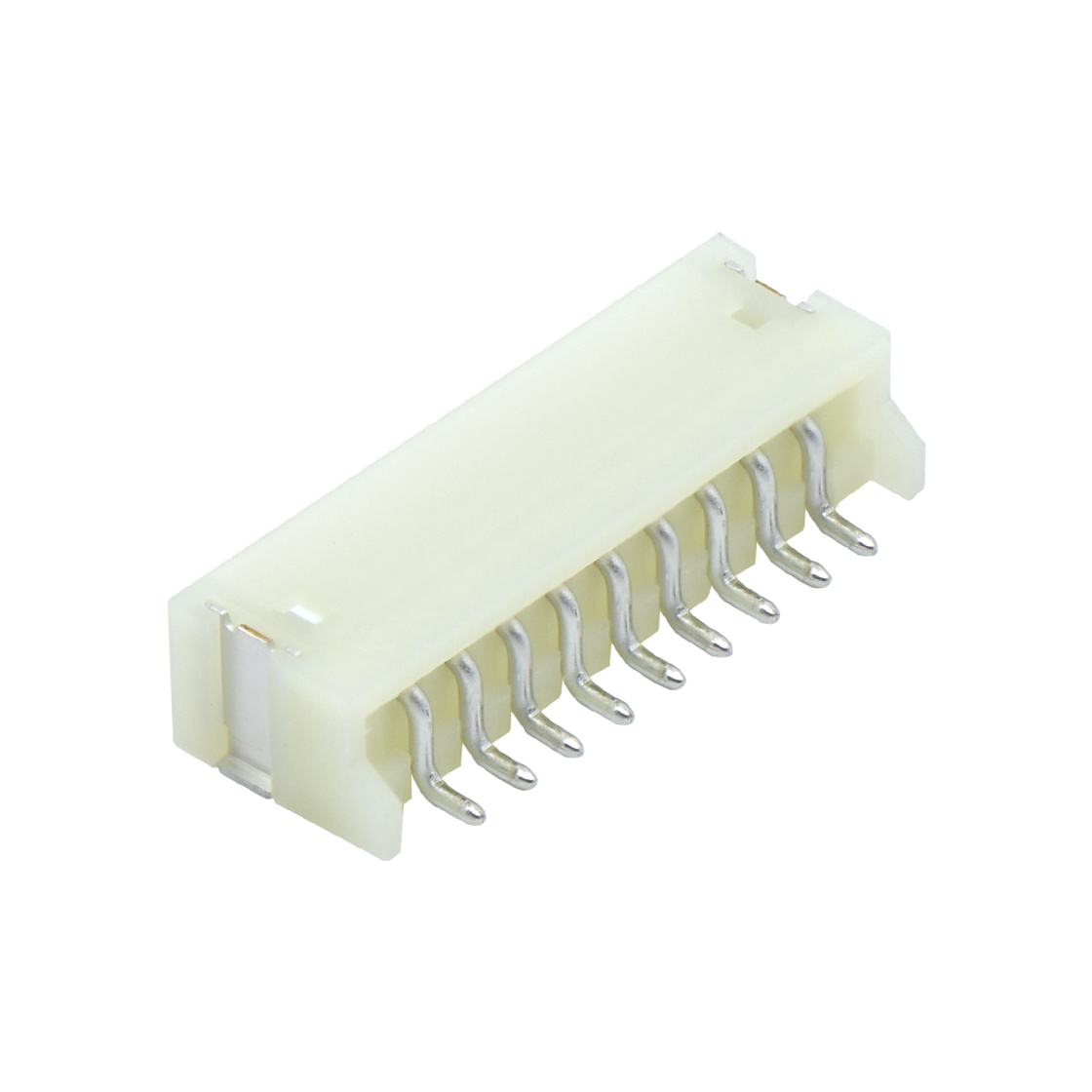 Pitch 1.5mm 卧式90º单排SMT型 Wafer 12Pin 本色 HF