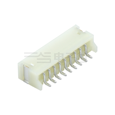 Pitch 1.5mm 卧式90º单排SMT型 Wafer 12Pin 本色 HF