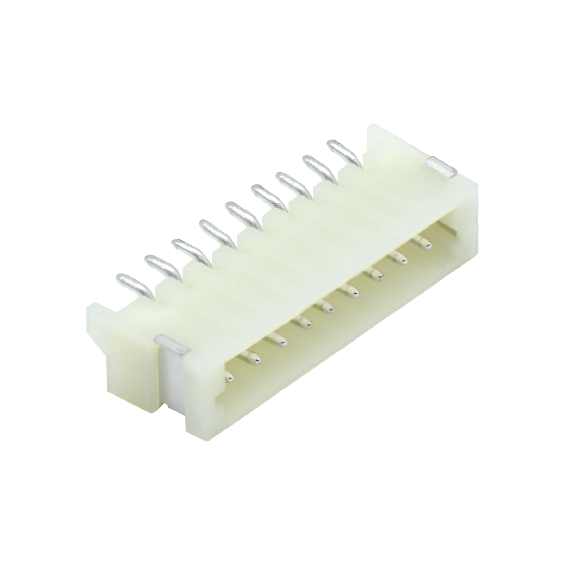 Pitch 1.5mm 卧式90º单排SMT型 Wafer 12Pin 本色 HF