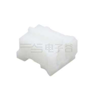 Pitch 2.00mm 单排 Housing 2pin 本色 HF 不印字