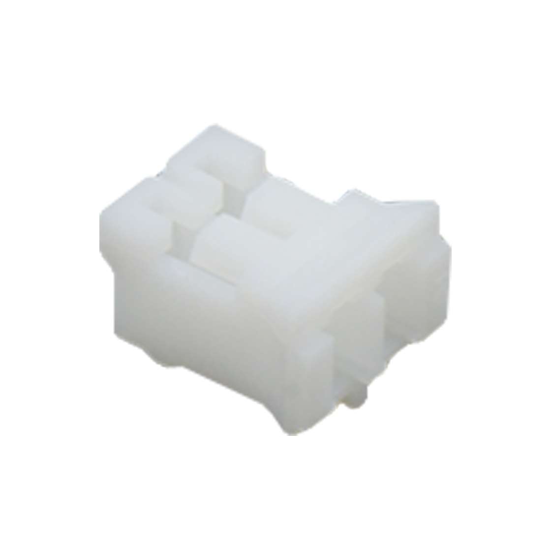 Pitch 2.00mm 单排 Housing 2pin 本色 HF 不印字