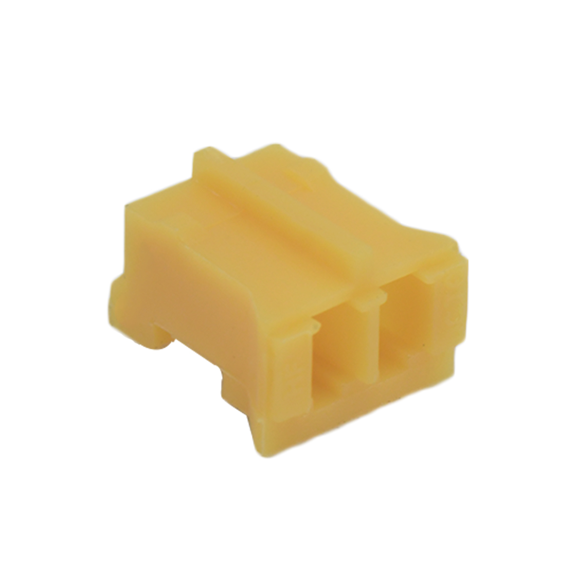 Pitch 2.00mm 单排 Housing 2pin 黄色 HF