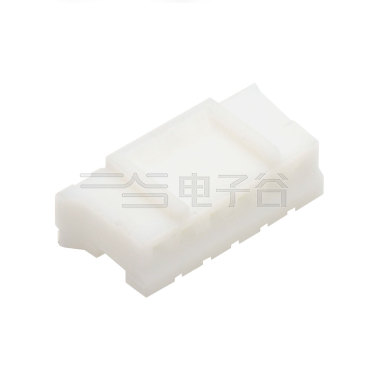 Pitch 2.00mm 单排 Housing 6pin 本色 HF 不印字