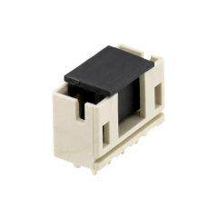 Pitch 2.00mm 180°单排带定位柱 DIP型加盖卷装 Wafer