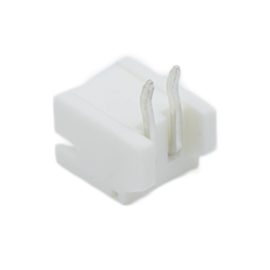 Pitch 2.00mm 90° 卧式单排DIP型打外K Wafer 2pin 本色 HF