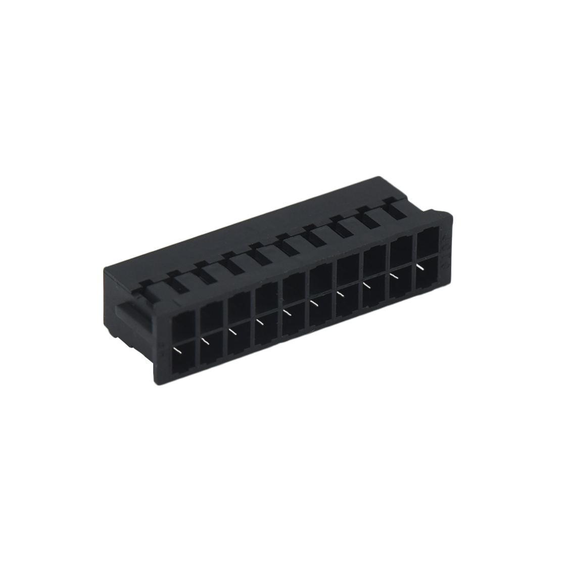 Pitch 2.00mm 双排 Housing 2×10pin 黑色 HF