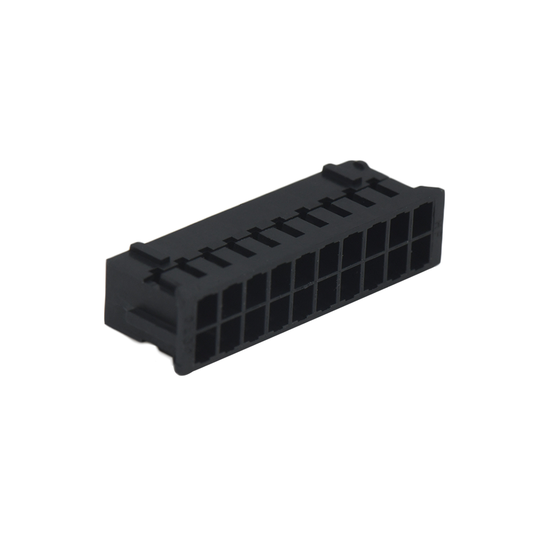 Pitch 2.00mm 双排 Housing 2×10pin 黑色 HF