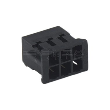 Pitch 2.00mm 双排 Housing 2×3pin 黑色 HF