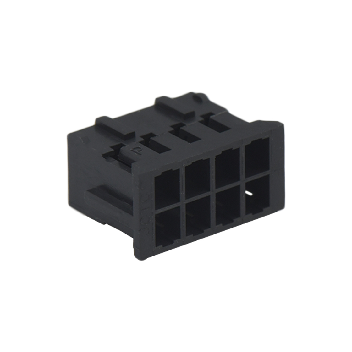 Pitch 2.00mm 双排 Housing 2×4pin 黑色 HF