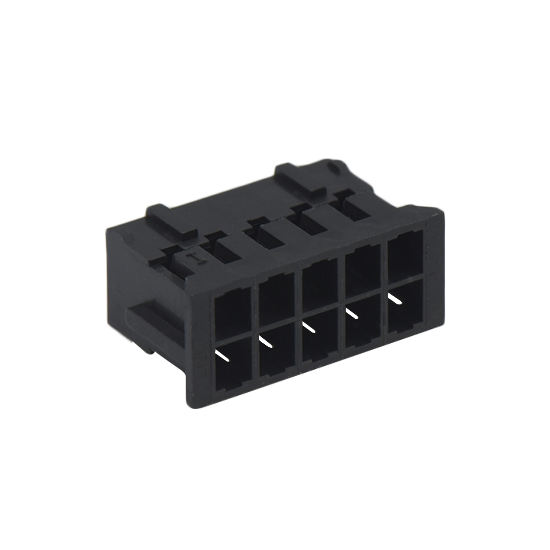 Pitch 2.00mm 双排 Housing 2×5pin 黑色 HF