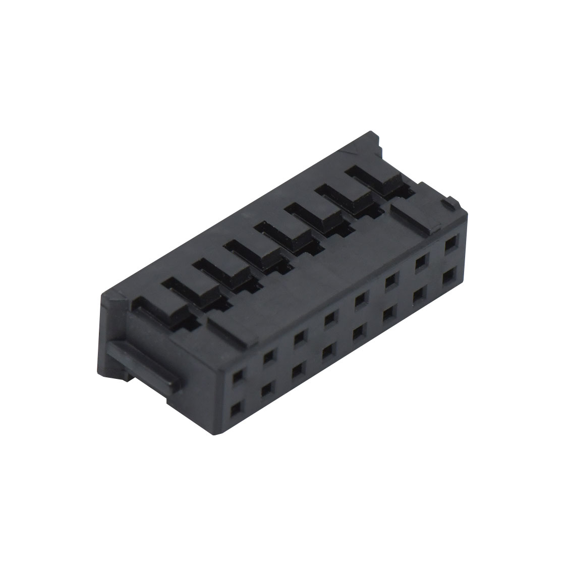 Pitch 2.00mm 双排 Housing 2×8pin 黑色 HF