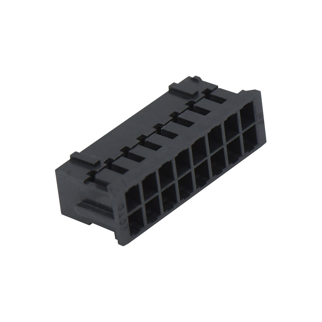Pitch 2.00mm 双排 Housing 2×8pin 黑色 HF