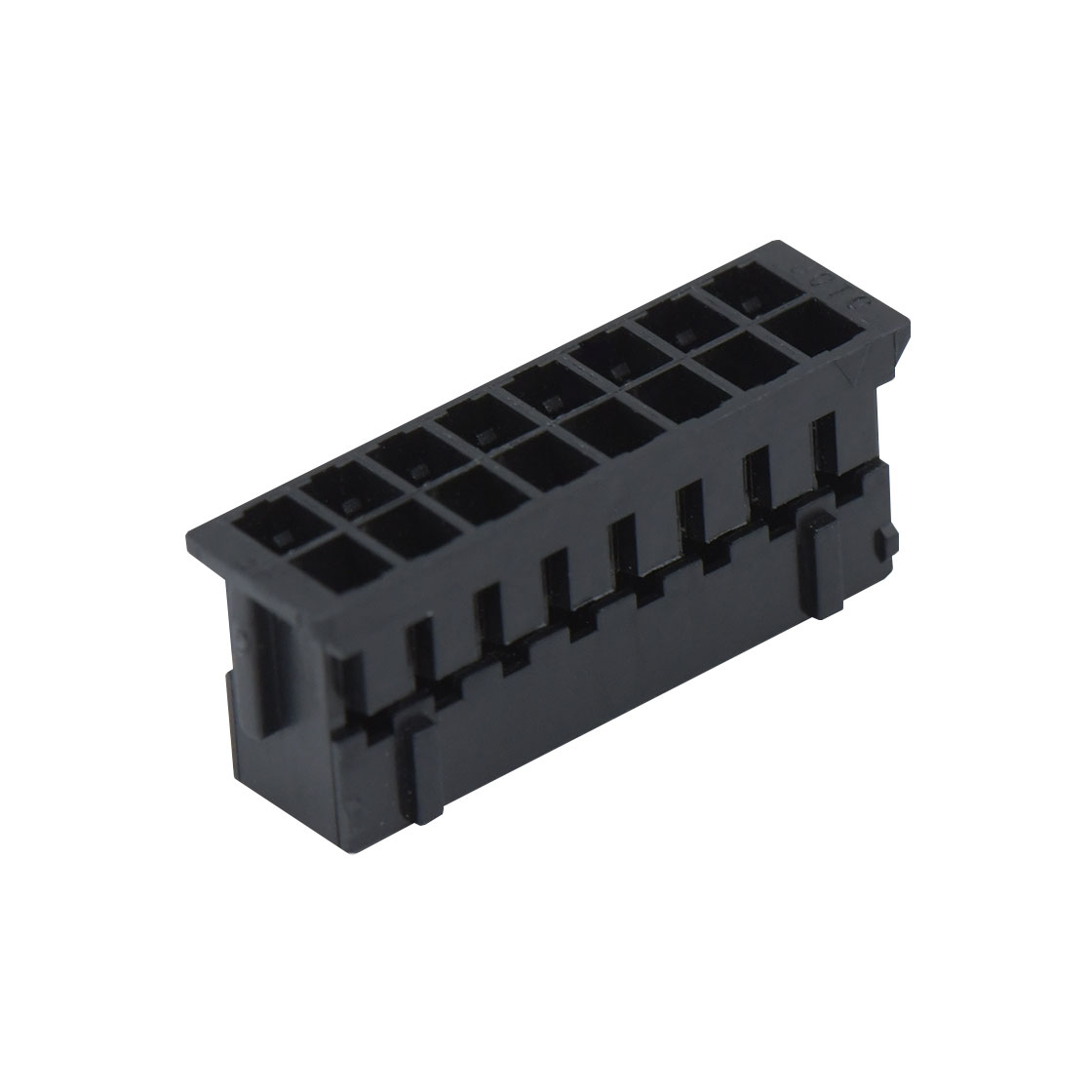 Pitch 2.00mm 双排 Housing 2×8pin 黑色 HF
