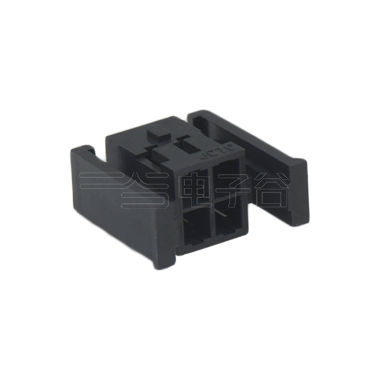 Pitch 2.00mm 双排带扣 Housing 2×2pin 黑色 HF
